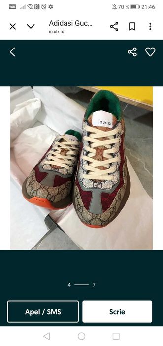 Adidasi gucci ryghton