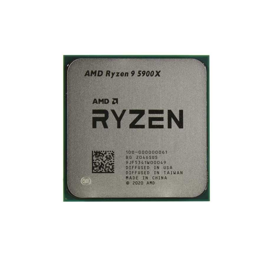 ; Процессор AMD 5900X Ryzen 9
