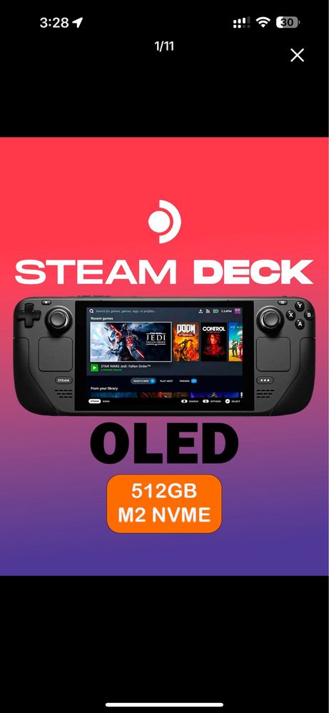 Steamdeck Steam deck OLED 512gb