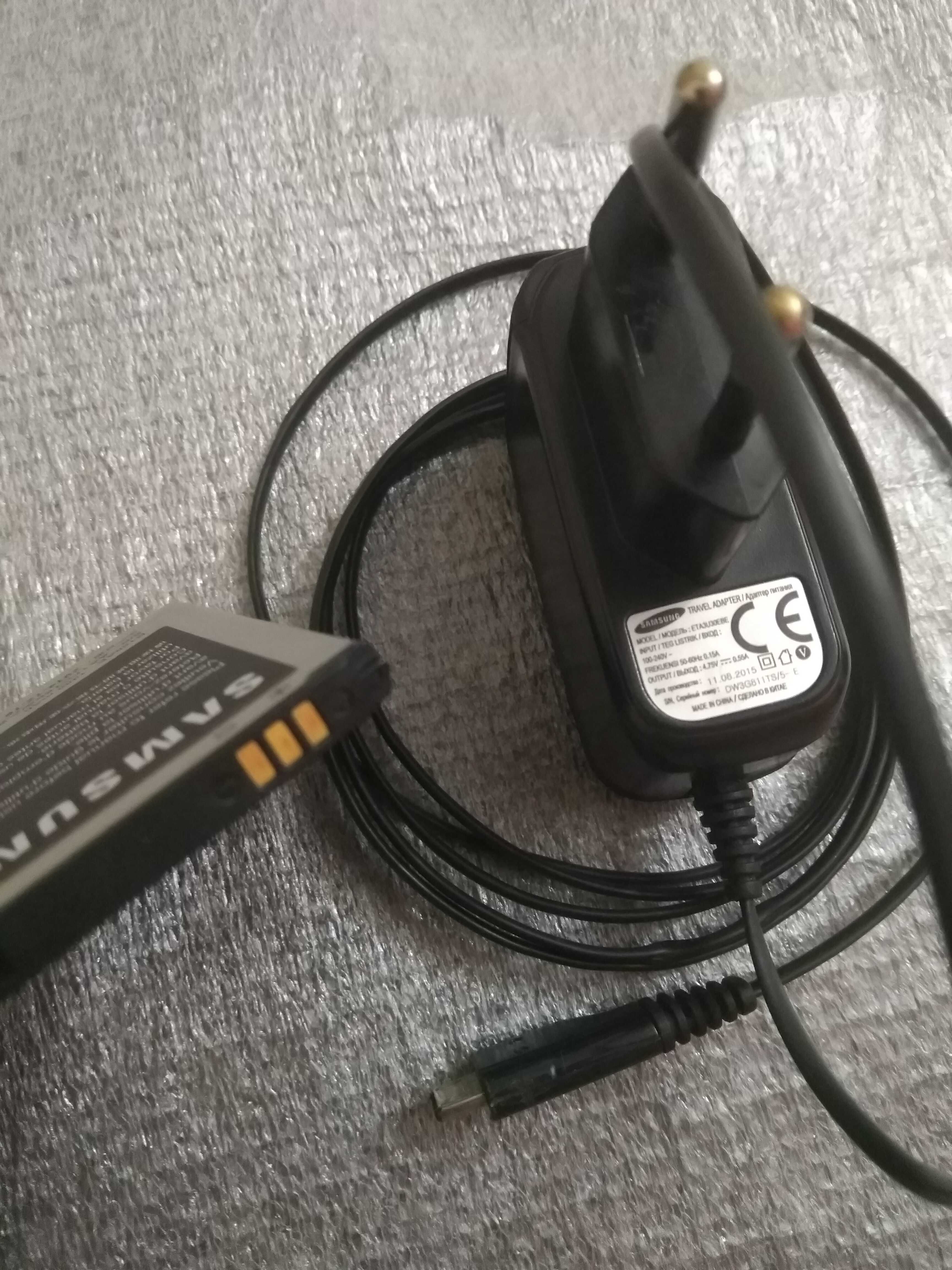 Продам Аккумулятор и зарядку Samsung