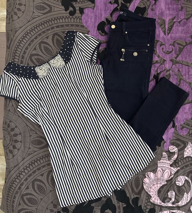 Дънки и туника размер С