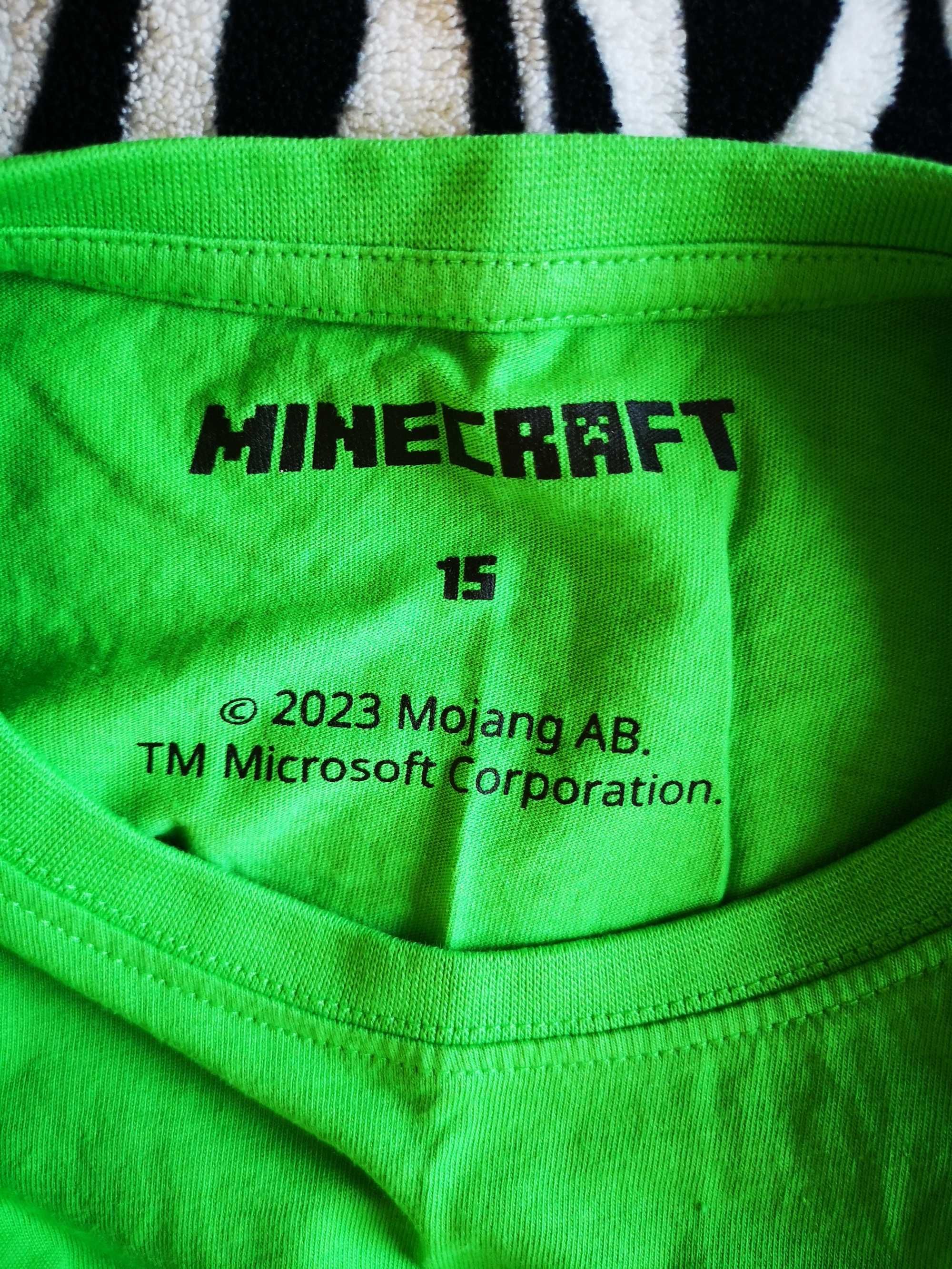 Тениска Minecraft, за 15 години, 170 см височина, нова