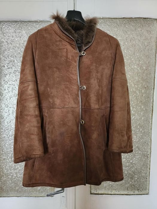 Palton de piele marimea 46