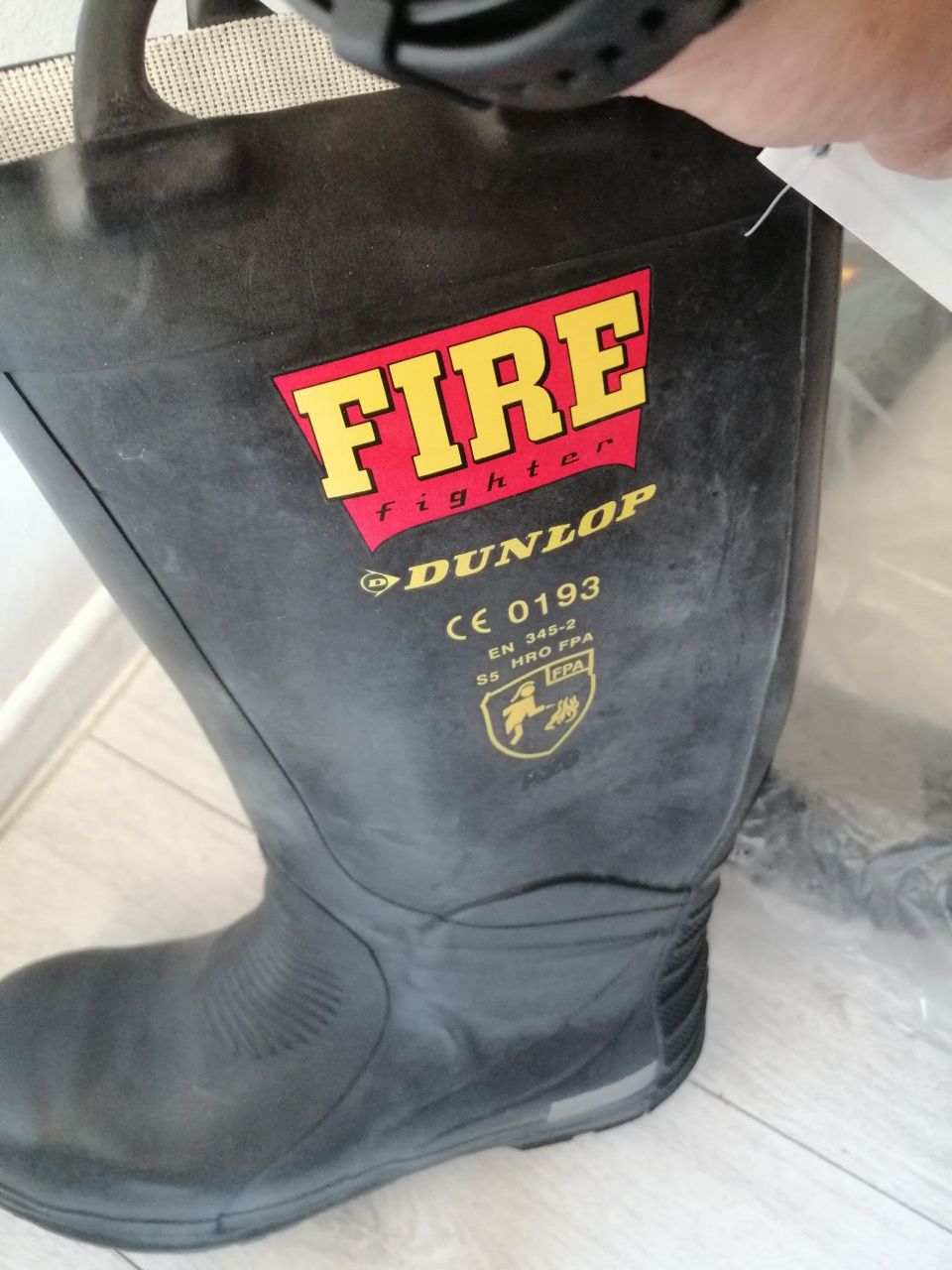 Cizme pompieri Dunlop