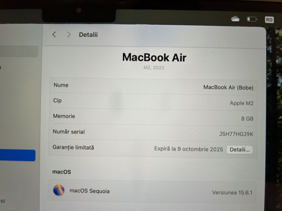 MacBook Air M2 garanție schimb IPhone 16 plus