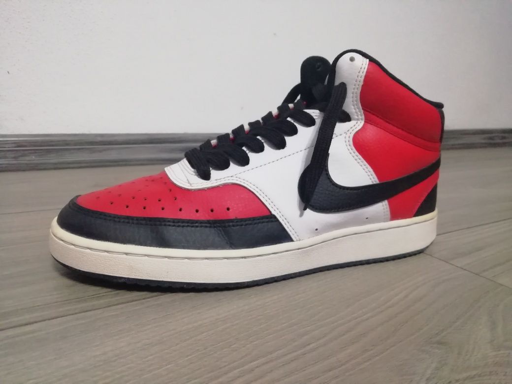 Vand nike court version mid red