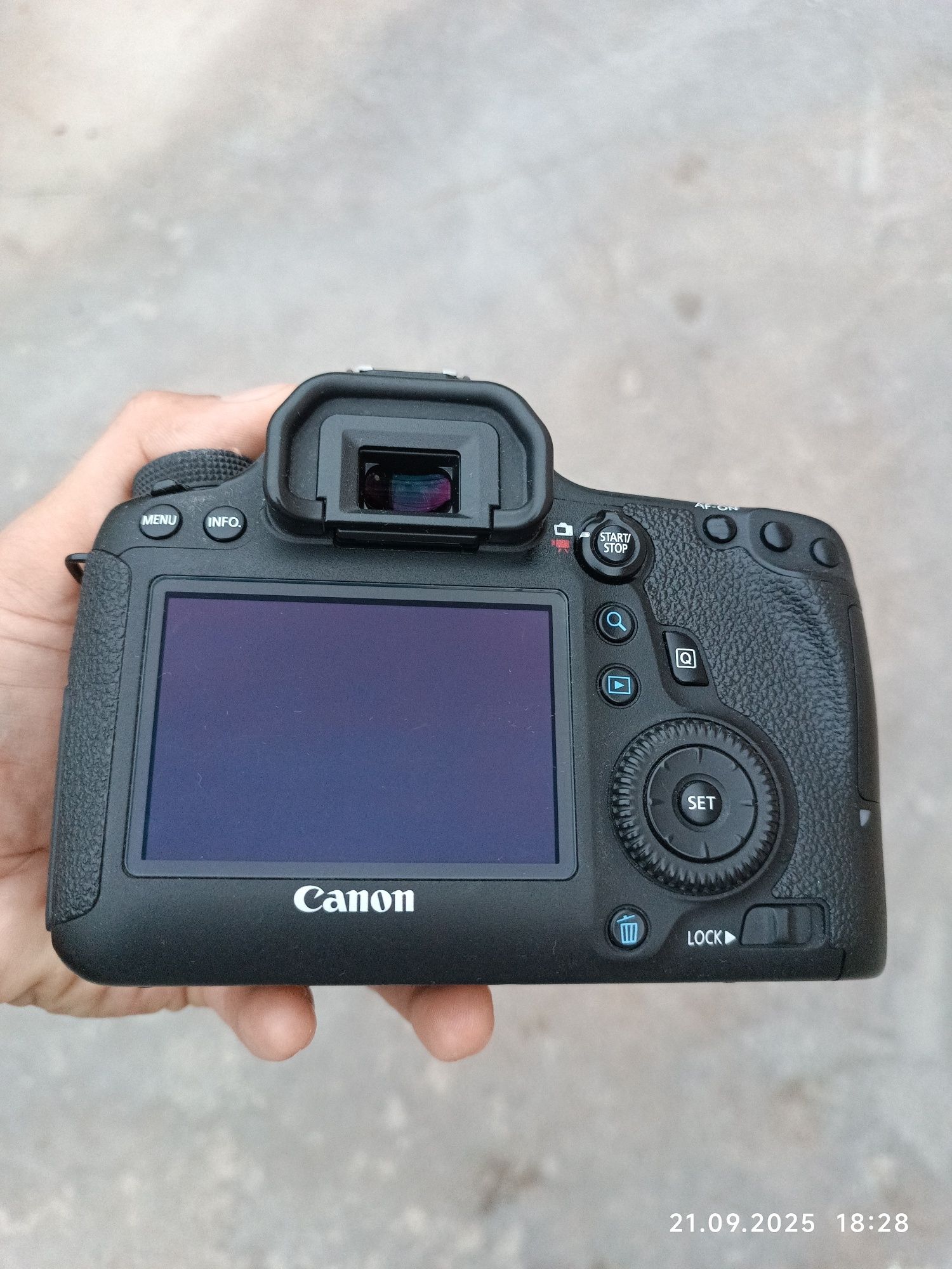 Canon 6D Yangi Pachti