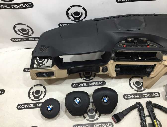 BMW 4 F32 F33 F36 - kit airbag - plansa de bord - pretensionere