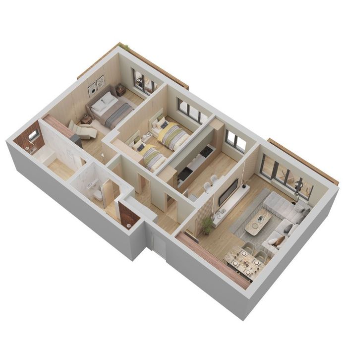 Randament excelent la 3 Camere 101.50 mp locatie Premium zona Coresi