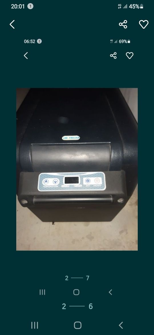 Frigider auto Capacitate: 32 L Tensiune alimentare: 12-24 V / 45 W Ada