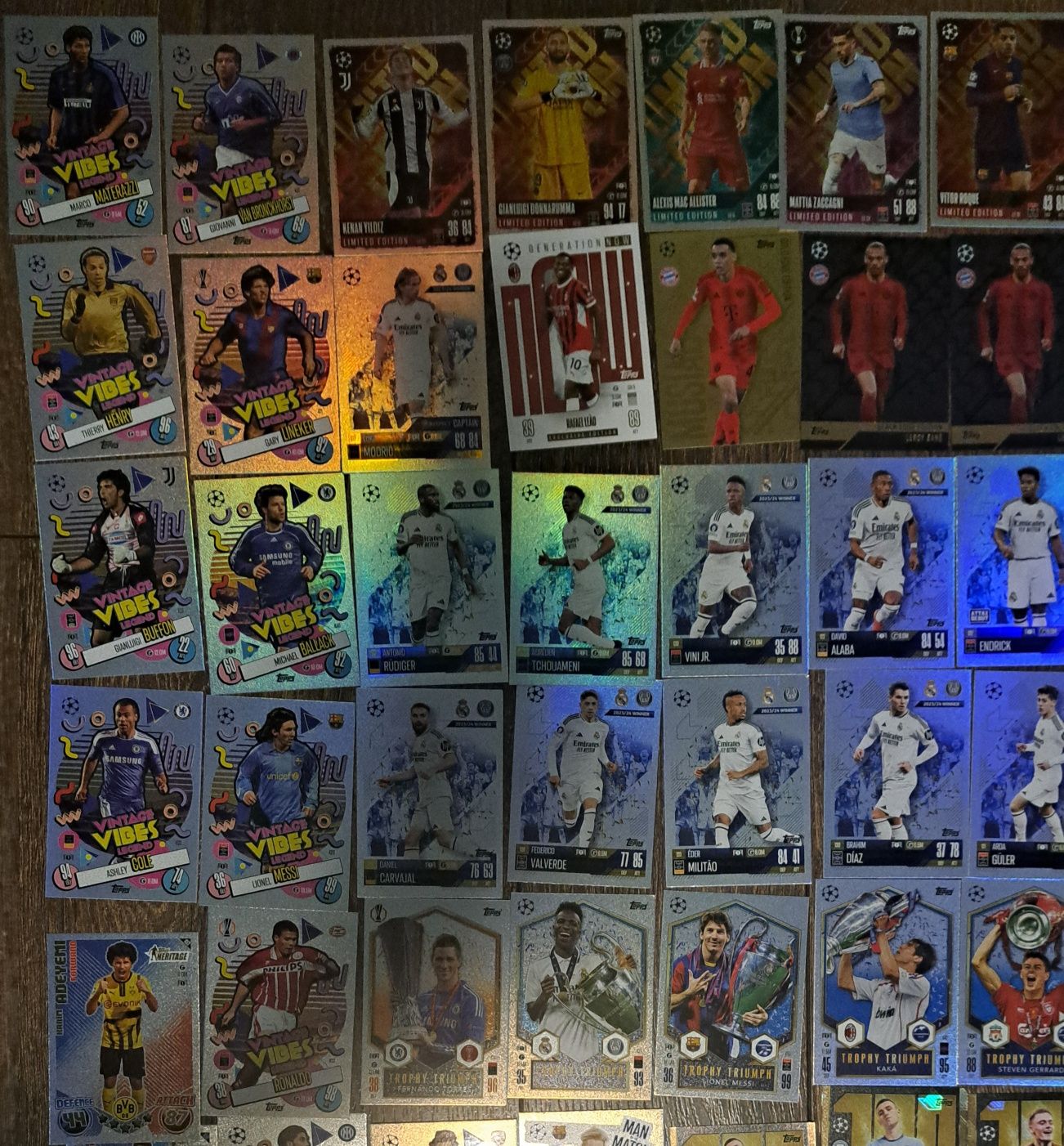 Match attax карти за колекционери