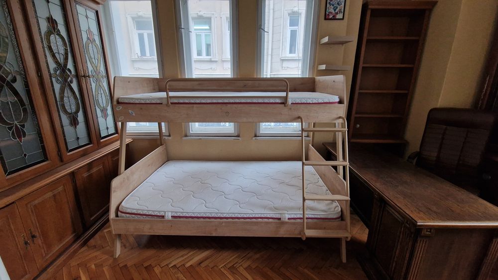 Двуетажно легло детско 120 + 90 см