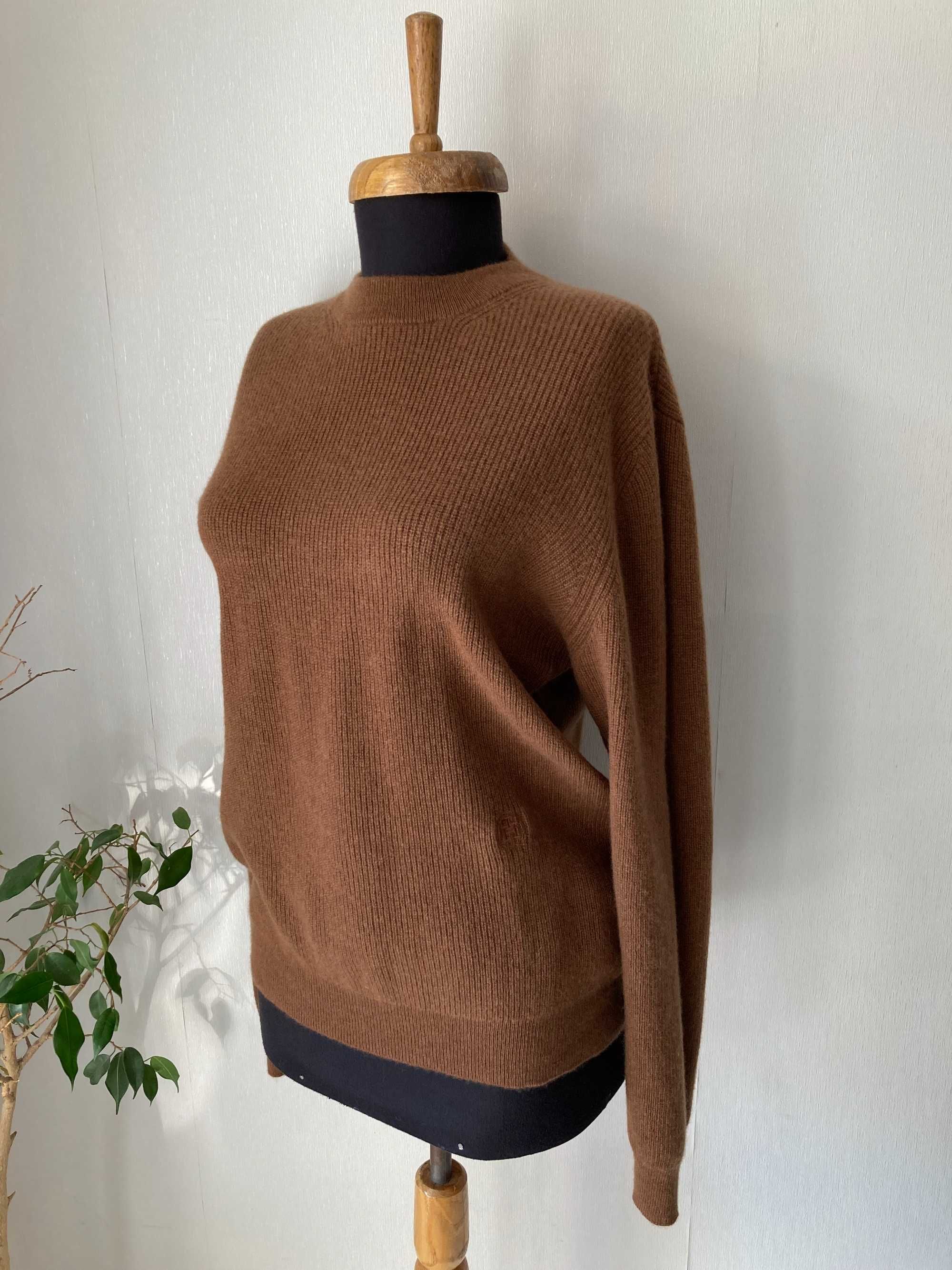 Tommy Hilfigre Wool Cashmere женски пуловер вълна и кашмир XL