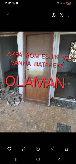 Акфа ромлар кабул киламиз манзлдан олиб кайтамиз