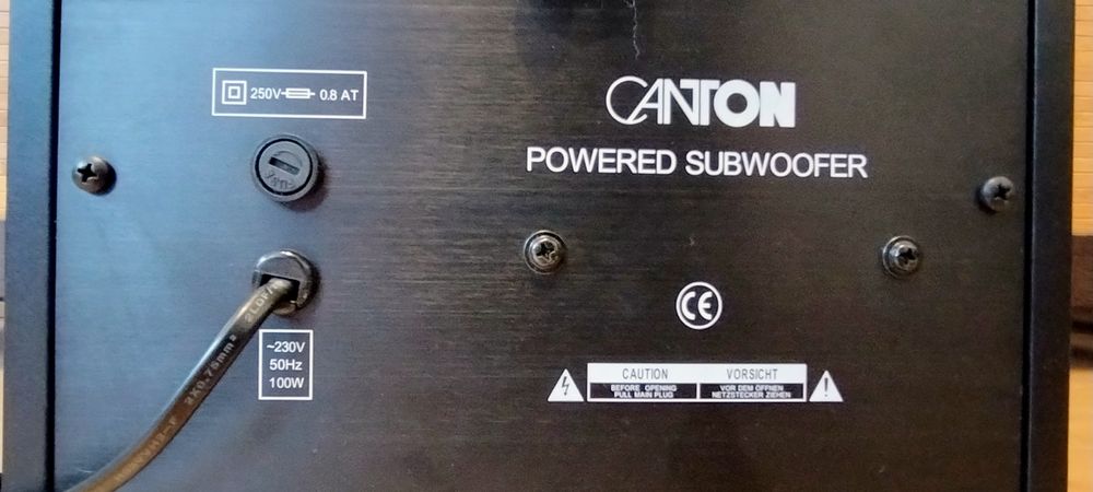 Subwoofer Activ Canton AS 20