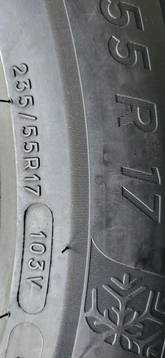 2 anvelope 235 55 17 michelin alpin 5 2021 7mm