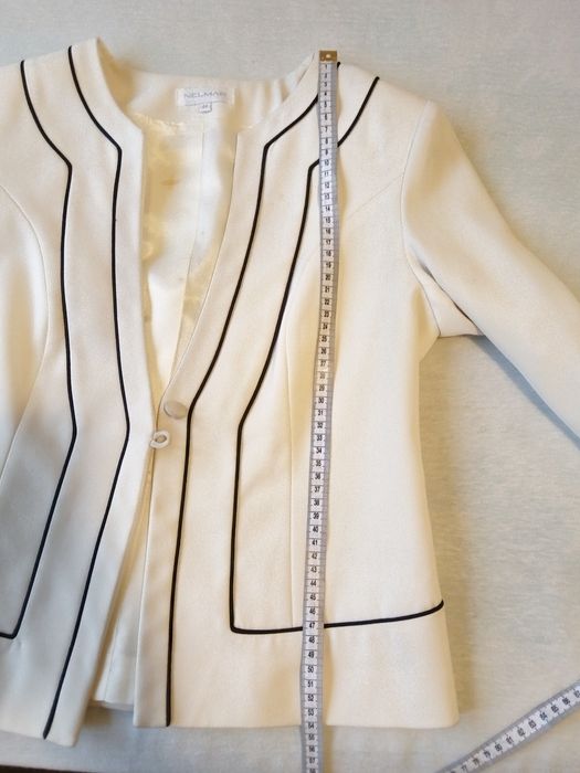 Sacou dama crem.