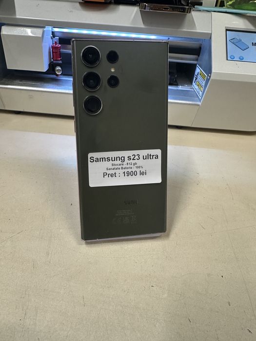 Samsung s23 ultra  / 512 gb / Garantie / folie sticla cadou