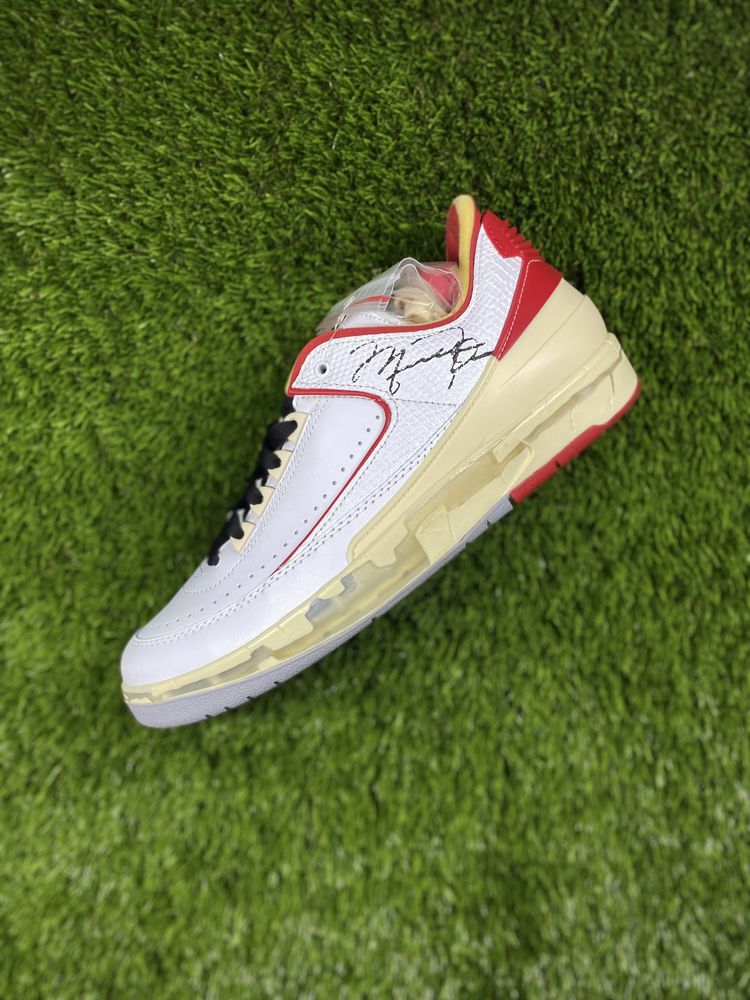 Jordan 2 Low Off-White White Red