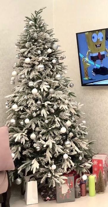 Елка новогодняя, осень красивая