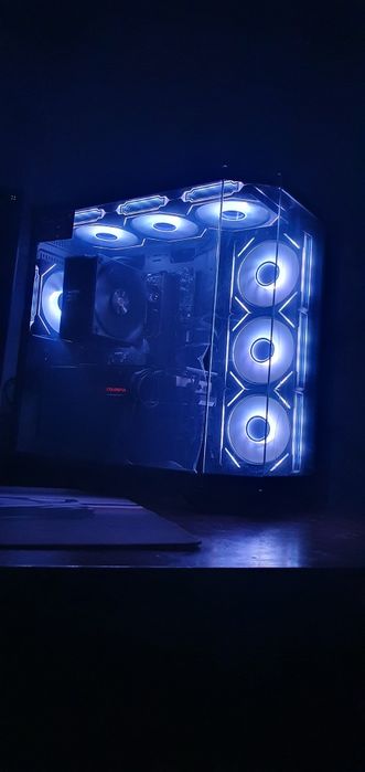 Игровой компютер ryzen 5 7600x/ 16gb ddr5/ 512gb/ rtx2080/ 800w