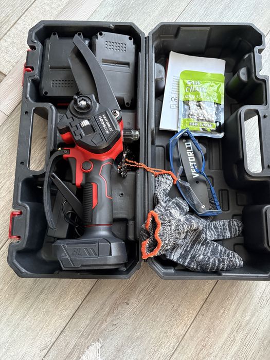 Drujba electrica de mana cu acumulatori