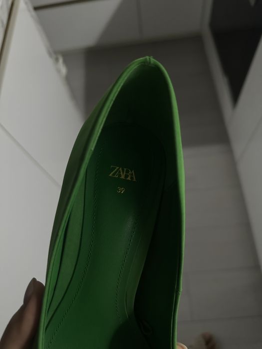 Pantofi stilleto zara cu toc cui