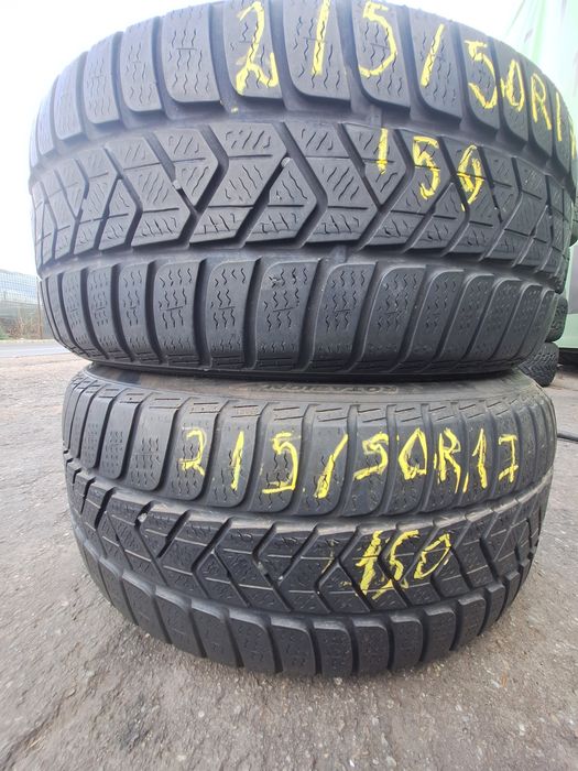 2 anvelope iarna 215/50r17 Pirelli Montaj Gratuit