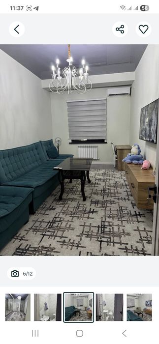 Продаю двух комнатную квартиру в Мирзо Улугбекском районе