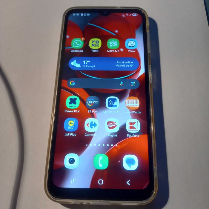 samsung A 14 5G nou + husa silicon noua