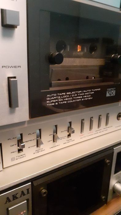 Akai GX F 95 deck sistem audio (sony technicd)