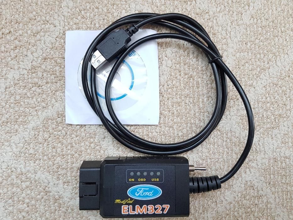 ELM327 USB FTDI chip Modificat Forscan, Elmconfig, Focccus. HS MS CAN