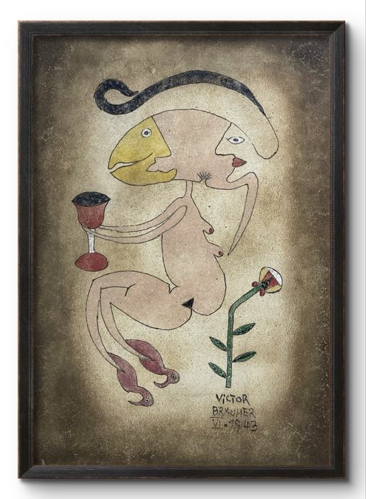 Tablou vechi Victor Brauner