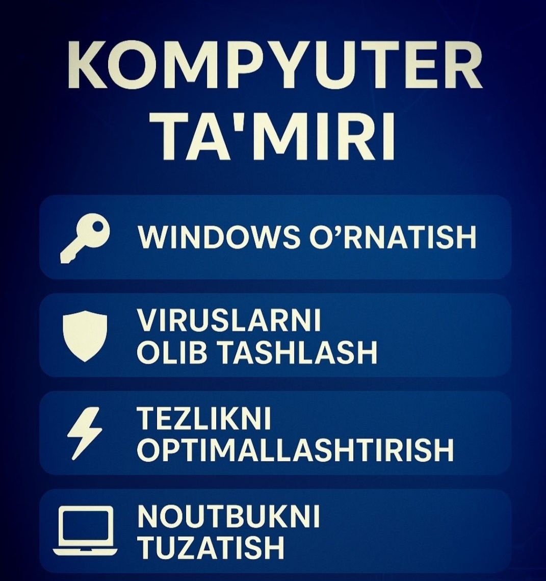 Kompyuter ta'mirlash