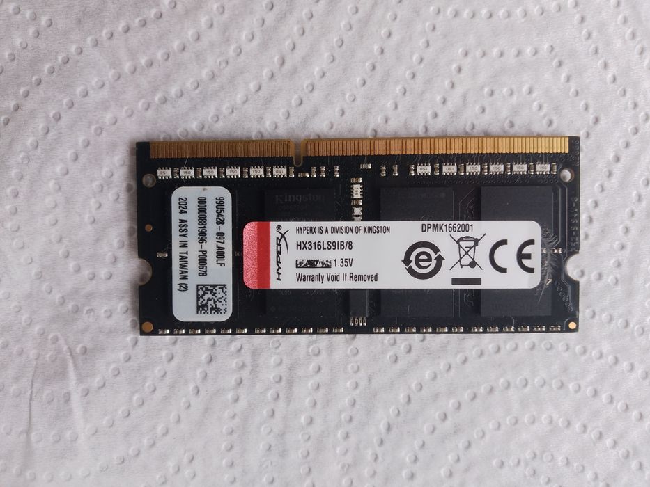 Ram HyperX laptop 8gb ram CITESTE DESCRIEREA!