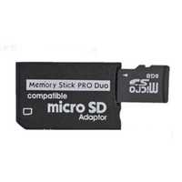 Adaptor micro SD la Pro Duo (sau dual) pro duo SONY, PSP, etc!
