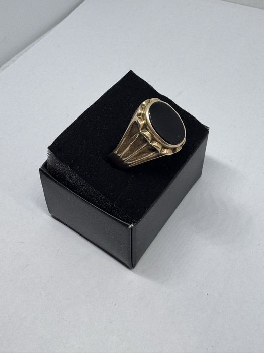 златен мъжки пръстен 11.77гр 14к 585