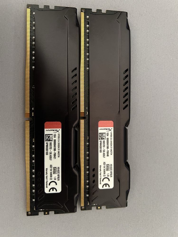 Memorie hyperx fury kit 16gb ddr4