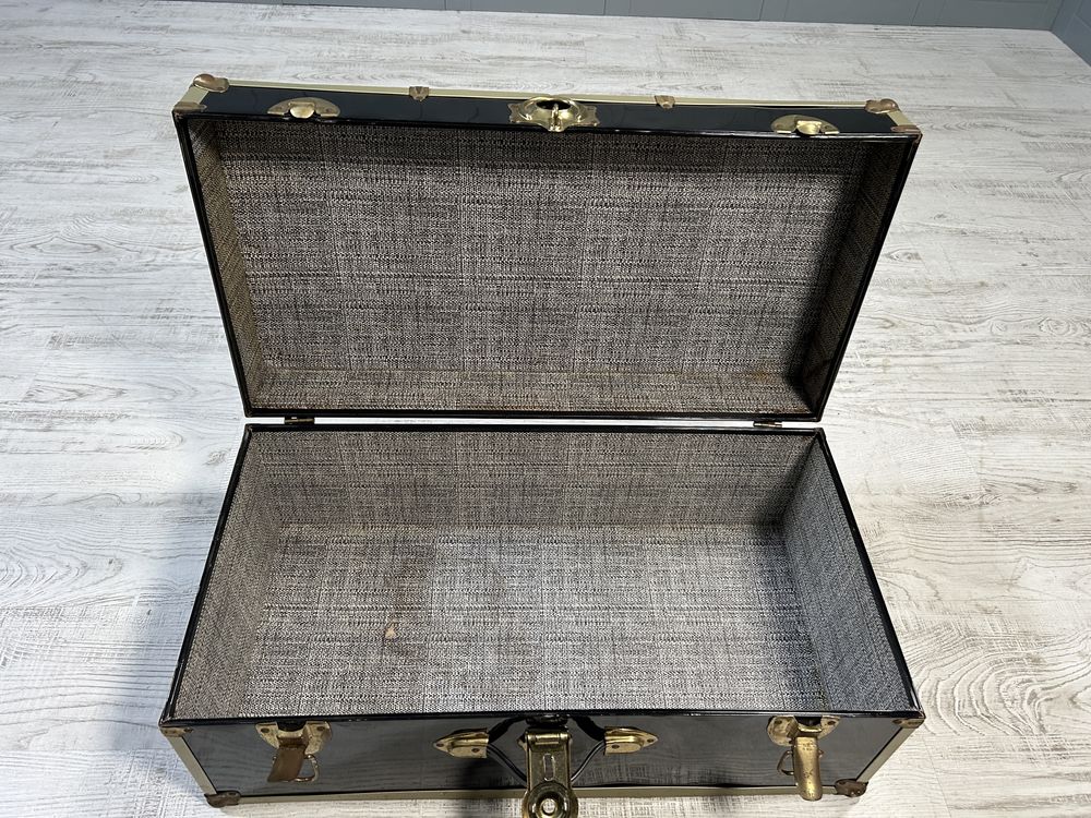 Старинен метален куфар/сандък Made in USA Г304