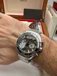 omega seamaster planetocean silver chrono3