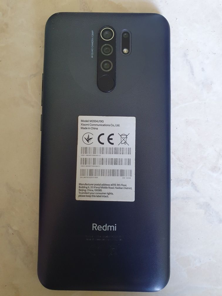 Redmi 9 Carbon  Grey