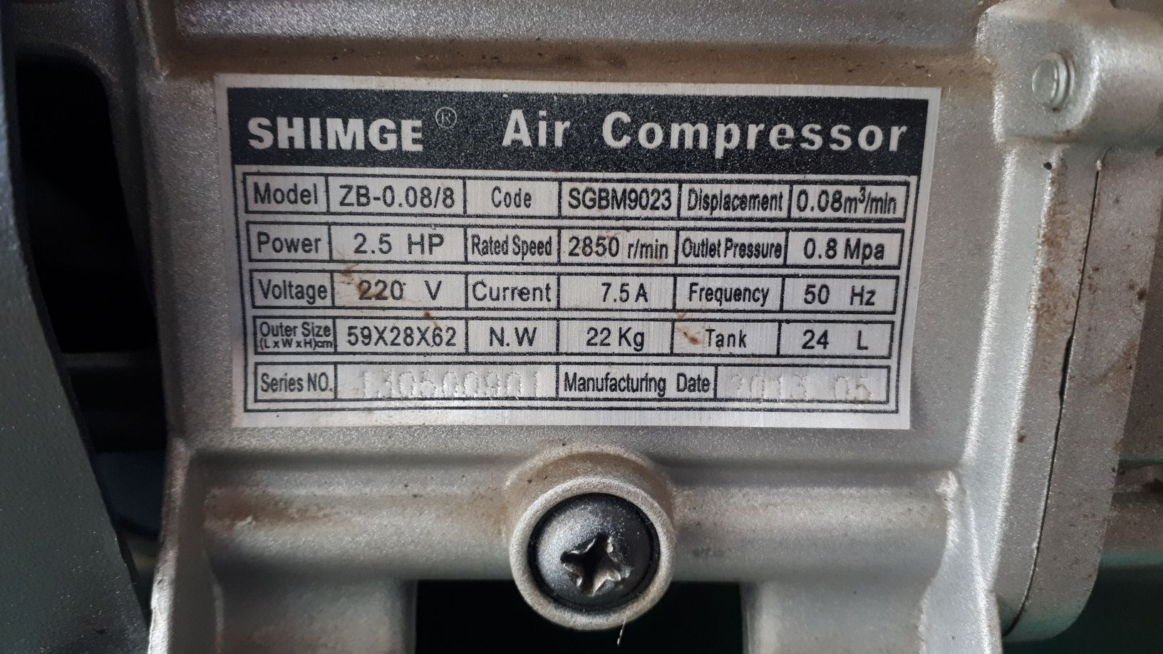 Kompressor 25 litr