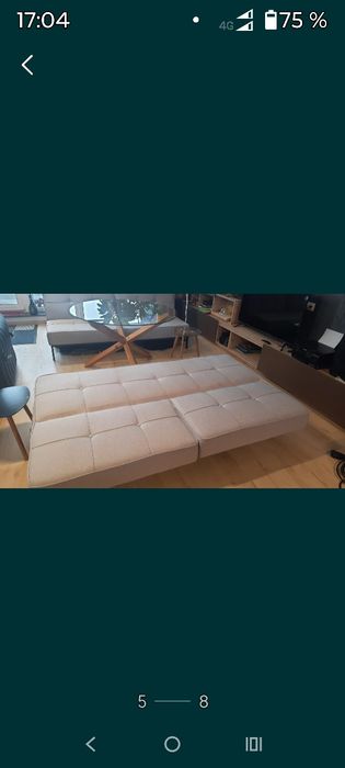 3 locuri,rabatere totala sau parțială ,cadru metalic,masa sticla rotun