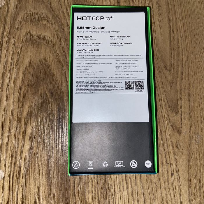 Infinix hot 60pro+