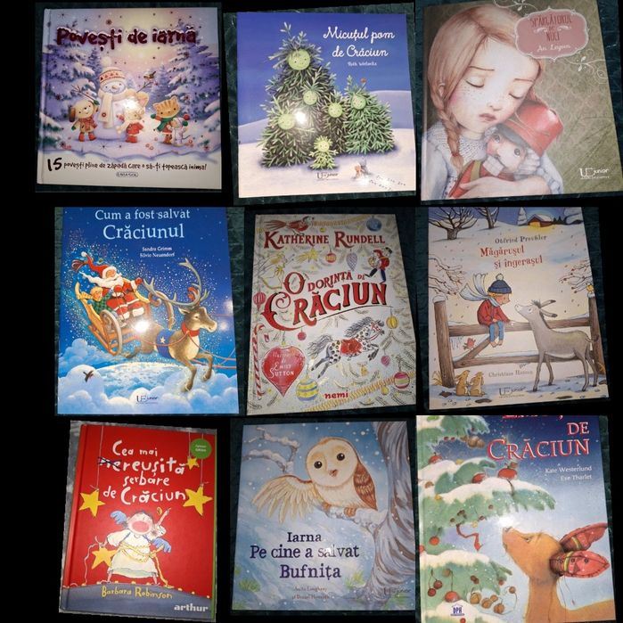 Lot 9 carti de Craciun