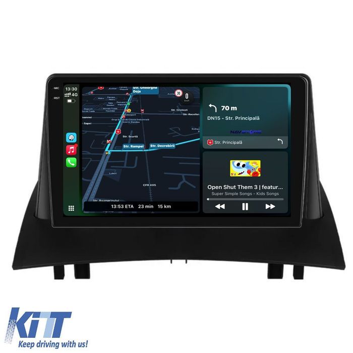 Navigatie Dedicata Renault Megane 2 (2002-2009), 9 Inch, 4Gb Ram, 64Gb