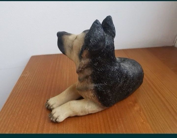 Caine lup decorațiune 18 cm