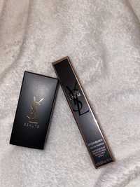 Set YSL Yves Saint Laurent eau de parfum Black Opium + perie pudra