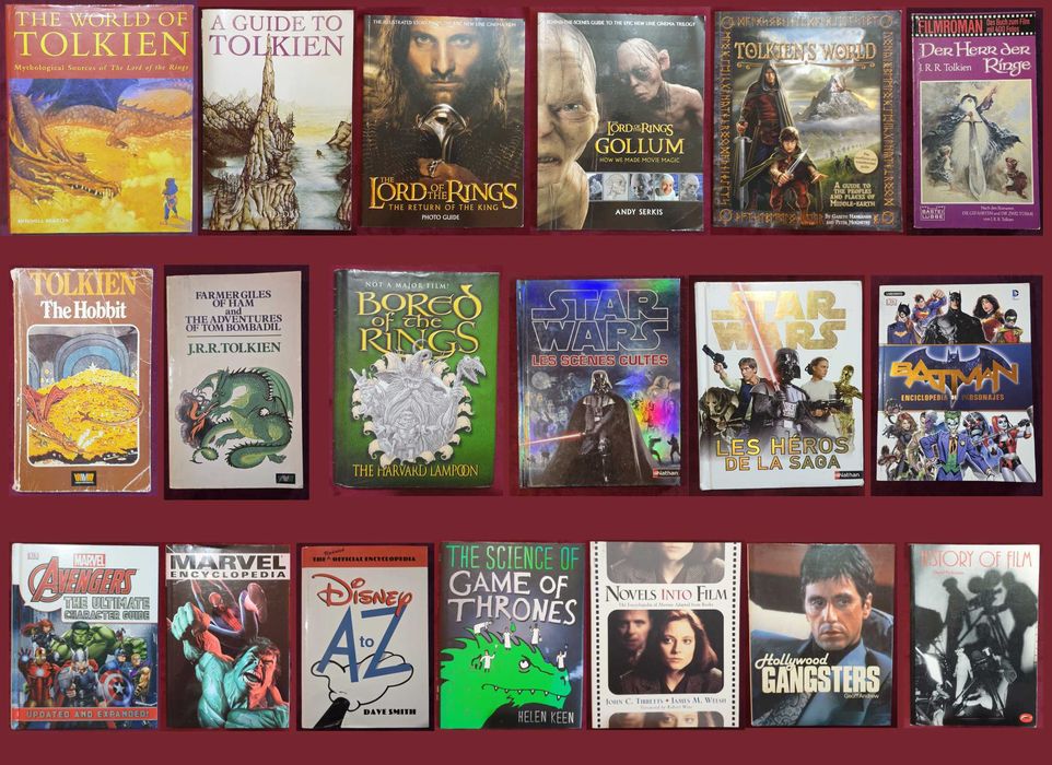 Star Wars, GoT, LoTR, Marvel, Batman, Disney, Movies - 19 енциклопедии