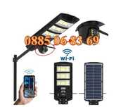 2 в 1 Соларна улична лампа 1800W с вградена камера 5MP + стойка